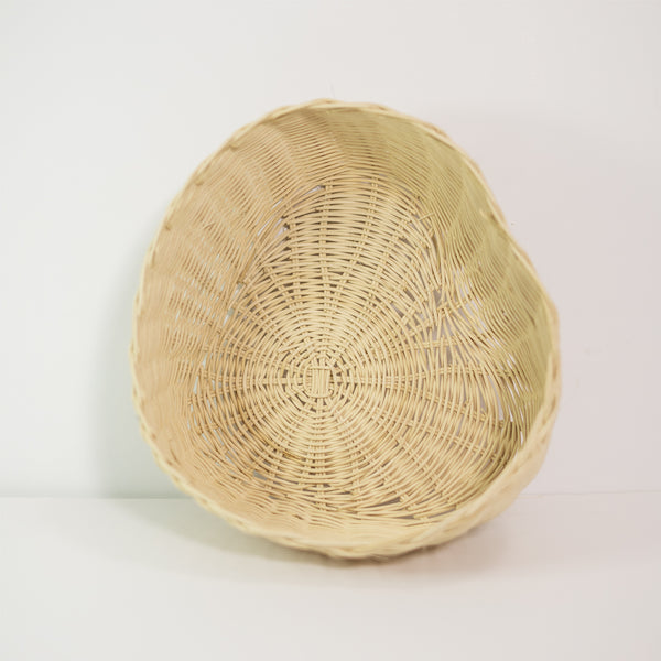 Mini Heart Shaped Bamboo Baskets