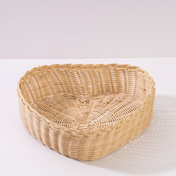 Heart shaped Bamboo Baskets