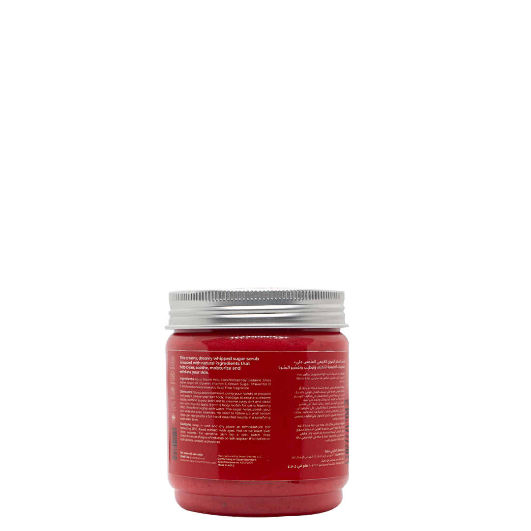 Strawberry Foaming Sugar Scrub